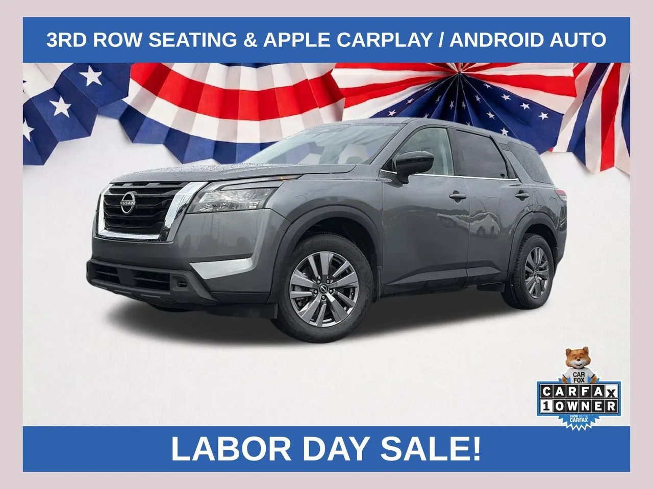 Gray 2024 Nissan Pathfinder S for sale in Lithia Springs, GA