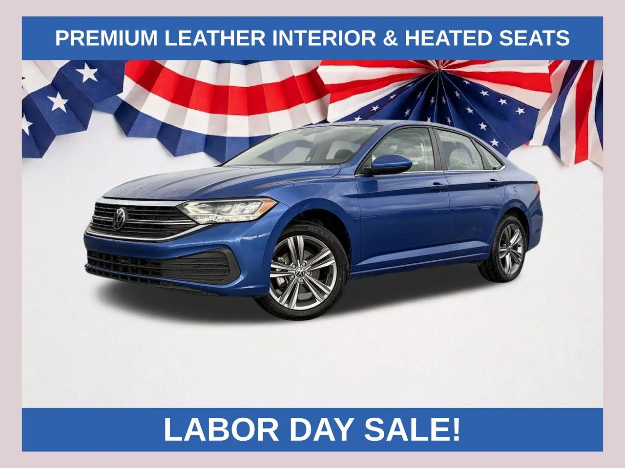 Blue 2024 Volkswagen Jetta 1.5T SE for sale in Lithia Springs, GA