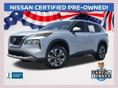 Silver 2023 Nissan Rogue SV for sale in Lithia Springs, GA