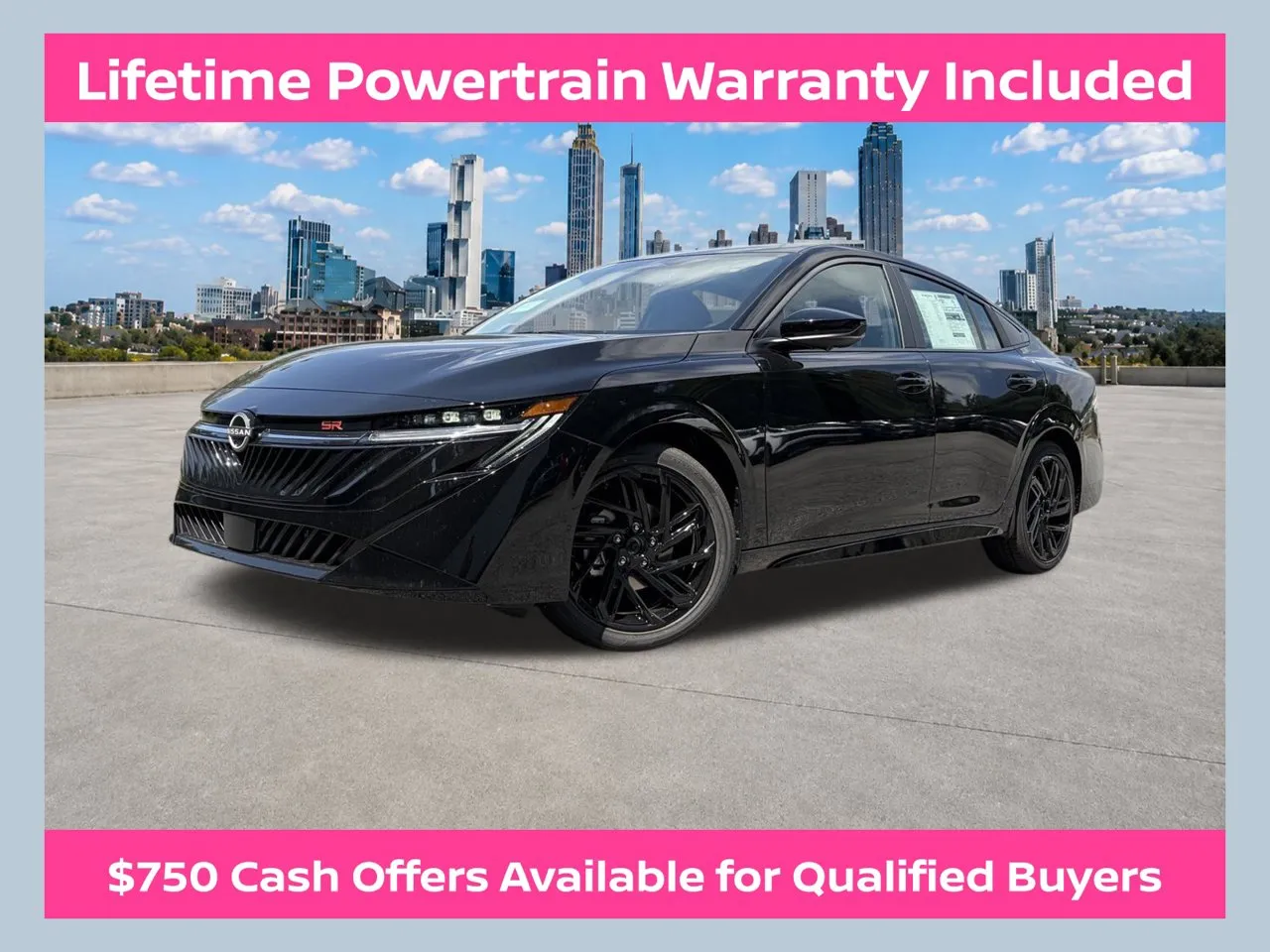 Black 2027 Nissan Sentra SR for sale in Lithia Springs, GA
