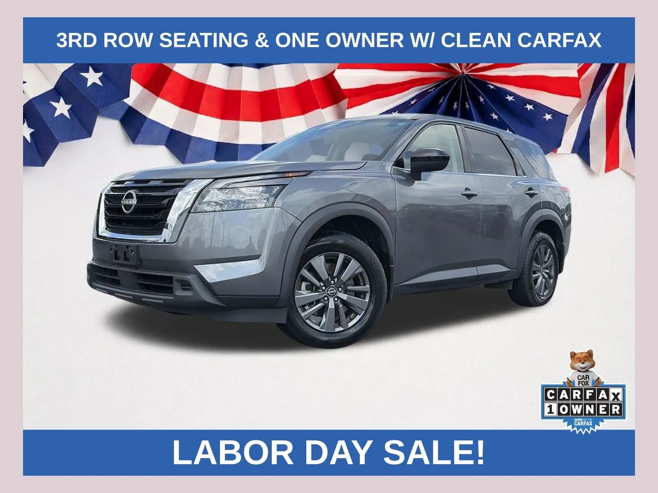 Gray 2023 Nissan Pathfinder S for sale in Lithia Springs, GA