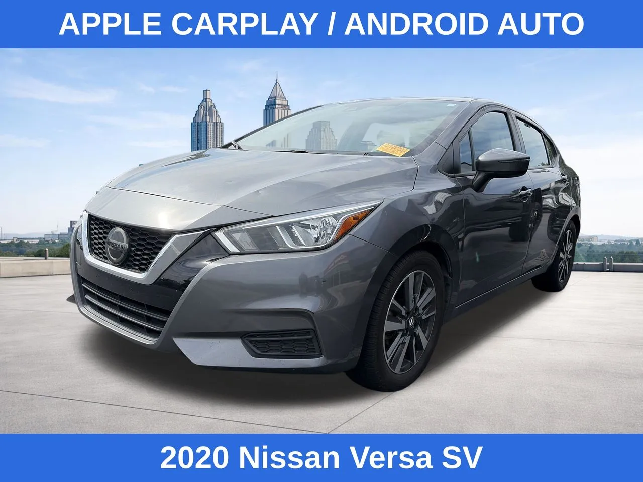 Used 2020 Nissan Versa Sedan SV with VIN 3N1CN8EV7LL875846 for sale in Lithia Springs, GA