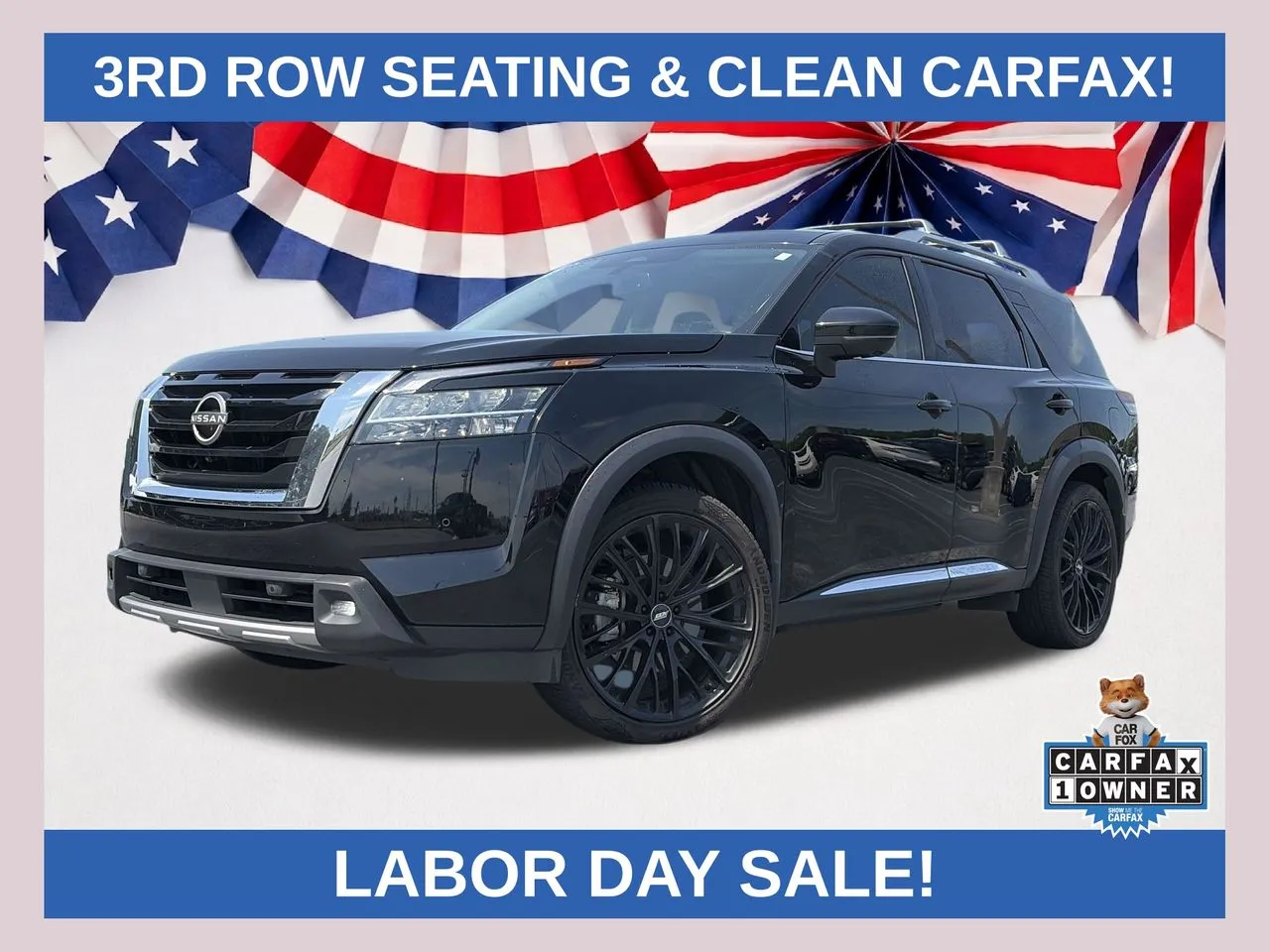 Black 2022 Nissan Pathfinder Platinum for sale in Lithia Springs, GA