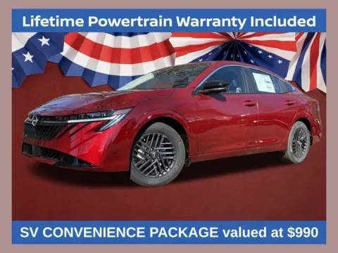 Red 2026 Nissan Sentra SV for sale in Lithia Springs, GA