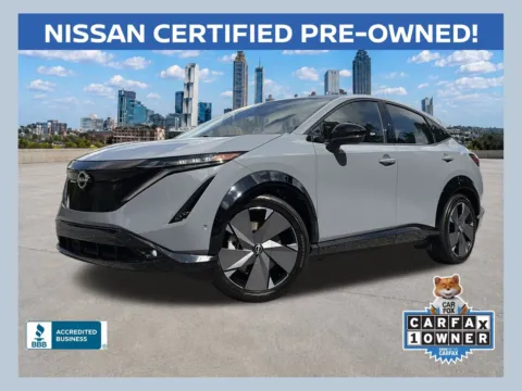 Gray 2024 Nissan Ariya PLATINUM+ e-4ORCE for sale in Lithia Springs, GA