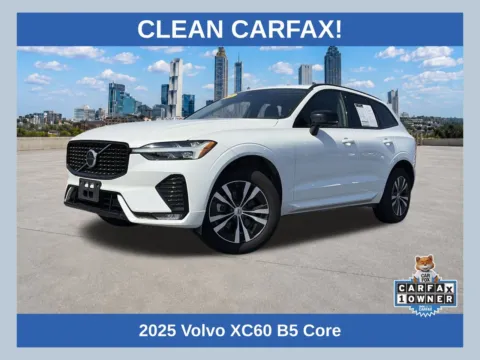 White 2025 Volvo XC60 B5 Core for sale in Lithia Springs, GA