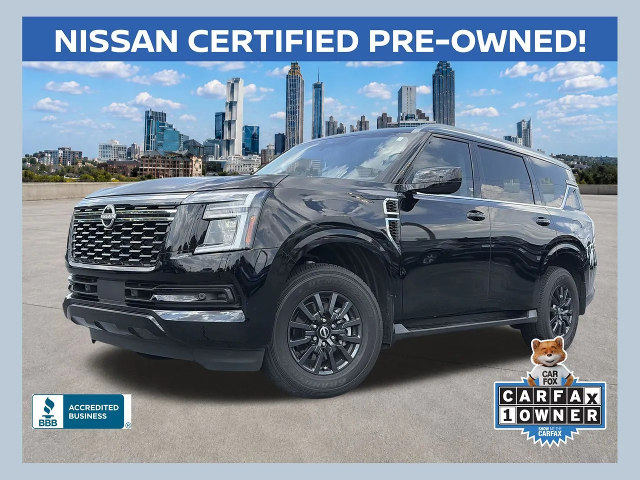 Black 2025 Nissan Armada SV for sale in Lithia Springs, GA