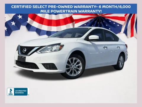 White 2017 Nissan Sentra SV for sale in Lithia Springs, GA