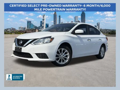 White 2017 Nissan Sentra SV for sale in Lithia Springs, GA