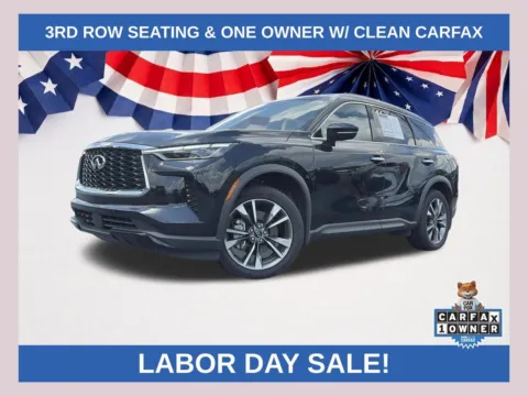 Black 2023 INFINITI QX60 LUXE for sale in Lithia Springs, GA