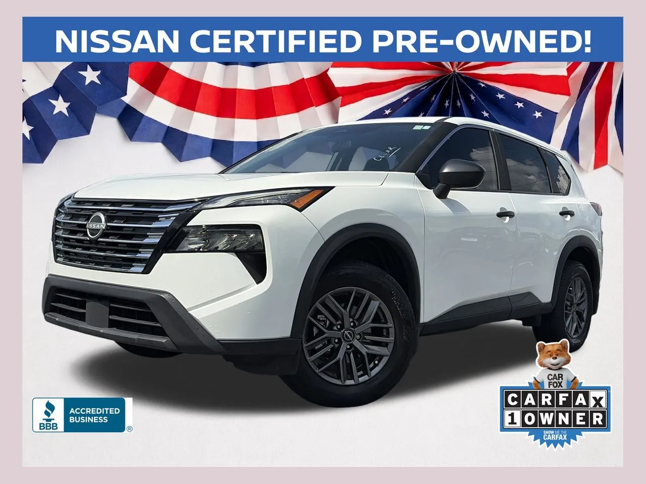 White 2026 Nissan Rogue S for sale in Lithia Springs, GA