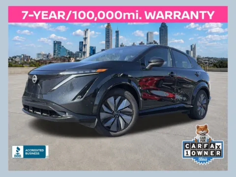 Black 2023 Nissan Ariya PLATINUM+ e-4ORCE for sale in Lithia Springs, GA