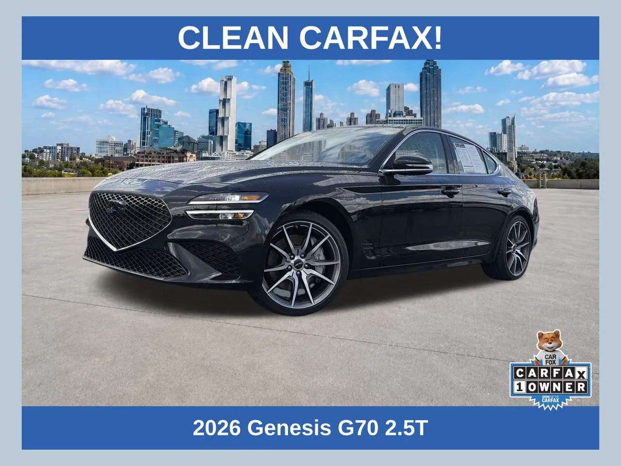 2026 GENESIS G70
