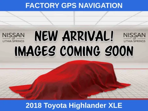 Silver 2018 Toyota Highlander XLE for sale in Lithia Springs, GA
