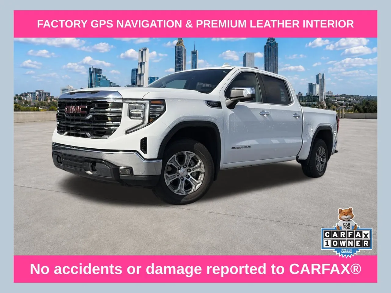 White 2025 GMC Sierra 1500 SLT for sale in Lithia Springs, GA