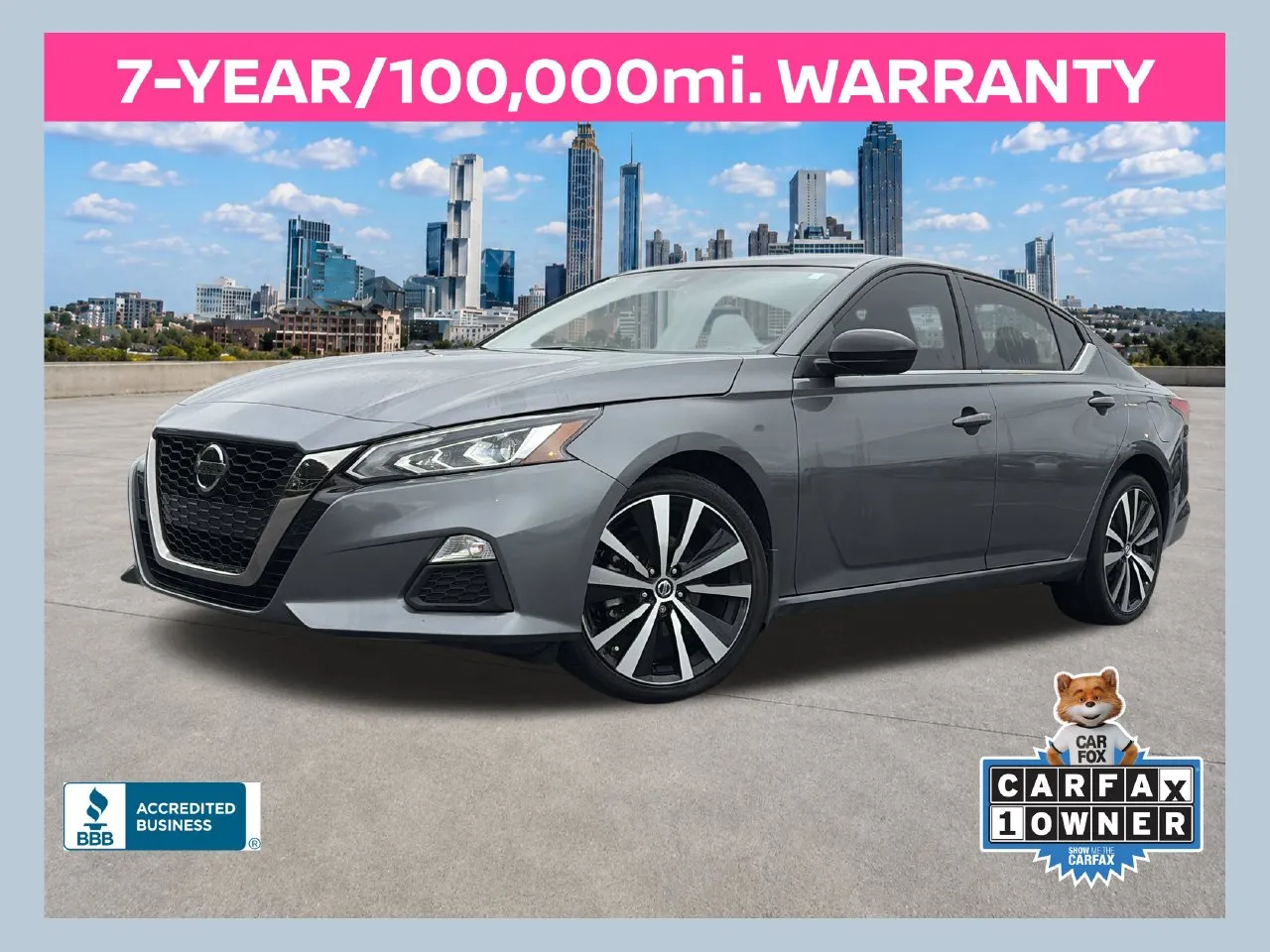 Gray 2022 Nissan Altima 2.5 SR for sale in Lithia Springs, GA
