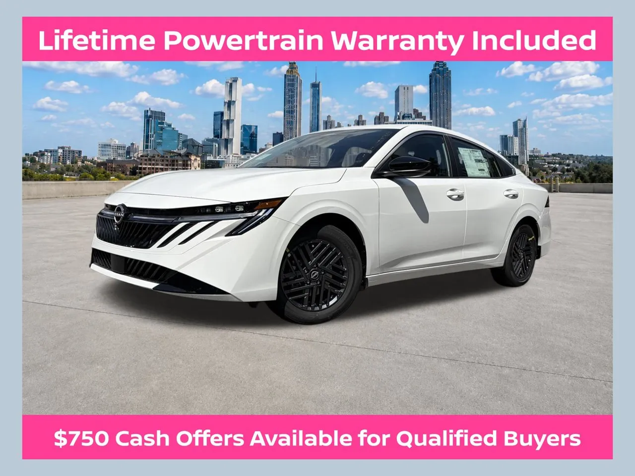 White 2027 Nissan Sentra SV for sale in Lithia Springs, GA
