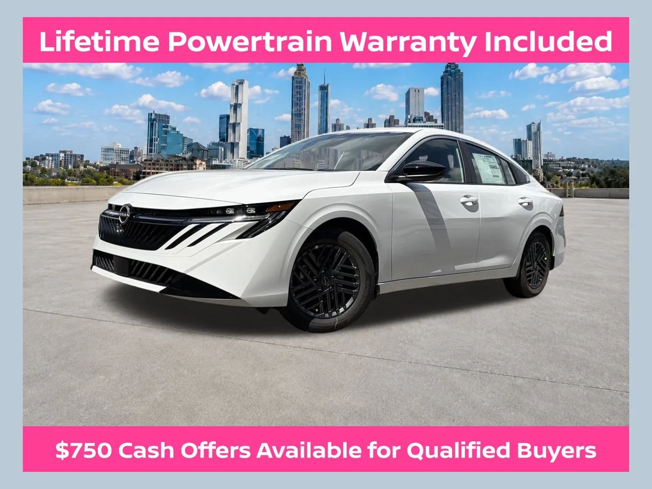 White 2027 Nissan Sentra SV for sale in Lithia Springs, GA
