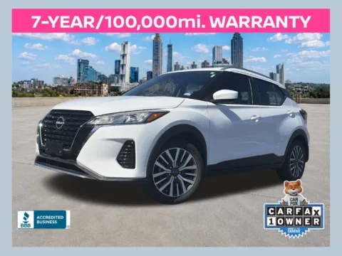 White 2023 Nissan Kicks SV for sale in Lithia Springs, GA