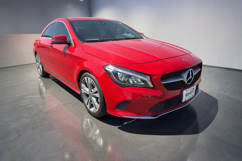 Red 2019 MERCEDES-BENZ CLA 250 for sale in Lubbock, TX