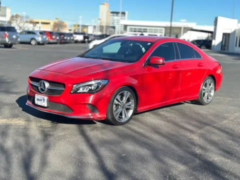 Red 2019 MERCEDES-BENZ CLA 250 for sale in Lubbock, TX