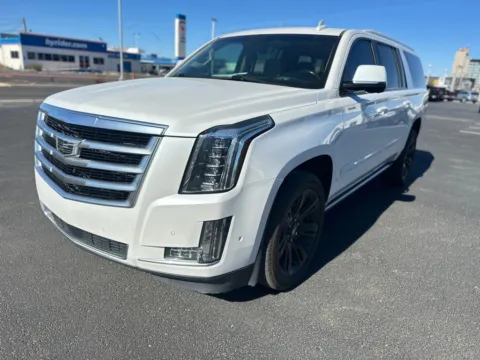 White 2019 CADILLAC ESCALADE ESV PREMIUM LUXURY for sale in Lubbock, TX