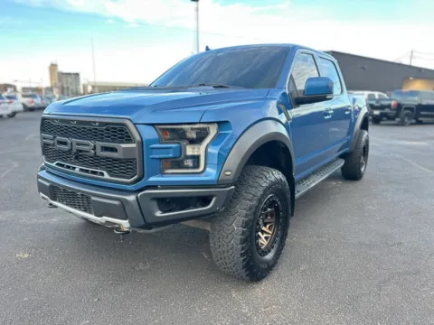 Blue 2019 FORD F-150 RAPTOR for sale in Lubbock, TX