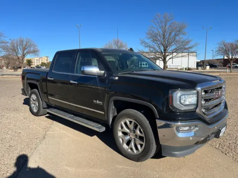 Black 2018 GMC SIERRA 1500 SLT for sale in Lubbock, TX
