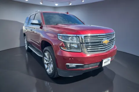 Red 2016 CHEVROLET TAHOE 1500 LTZ for sale in Lubbock, TX