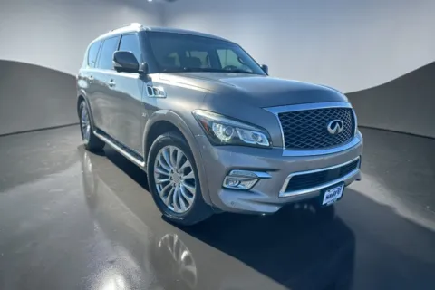 Gray 2016 INFINITI QX80 for sale in Lubbock, TX