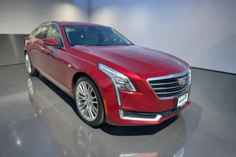Red 2018 CADILLAC CT6 PREMIUM LUXURY CSAV for sale in Lubbock, TX