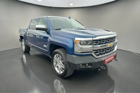 Blue 2017 CHEVROLET SILVERADO 1500 HIGH COUNTRY for sale in Lubbock, TX
