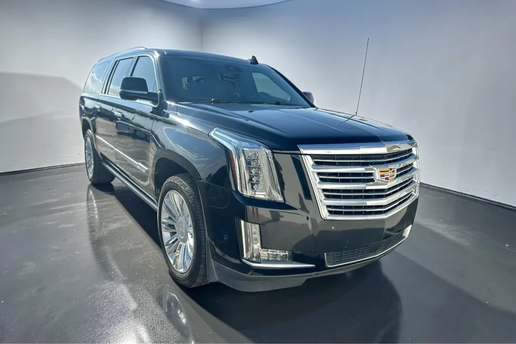 Black 2018 CADILLAC ESCALADE ESV PLATINUM for sale in Lubbock, TX