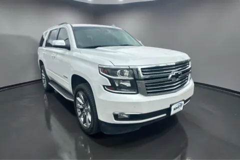 White 2016 CHEVROLET TAHOE 1500 LTZ for sale in Lubbock, TX