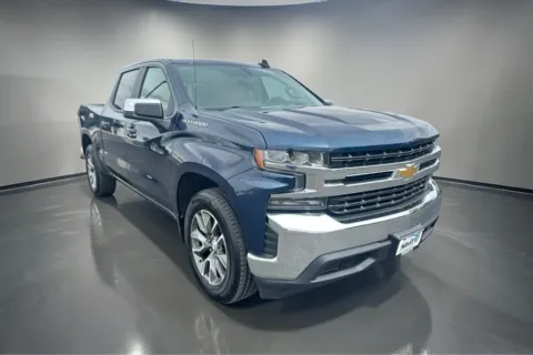 Blue 2020 CHEVROLET SILVERADO 1500 LT for sale in Lubbock, TX