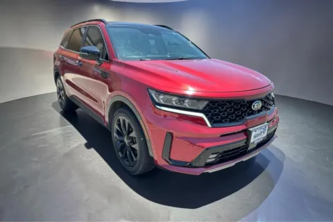 Red 2021 KIA SORENTO SX for sale in Lubbock, TX