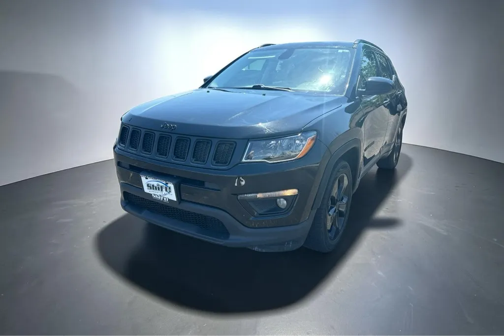 Black 2021 JEEP COMPASS LATITUDE for sale in Lubbock, TX