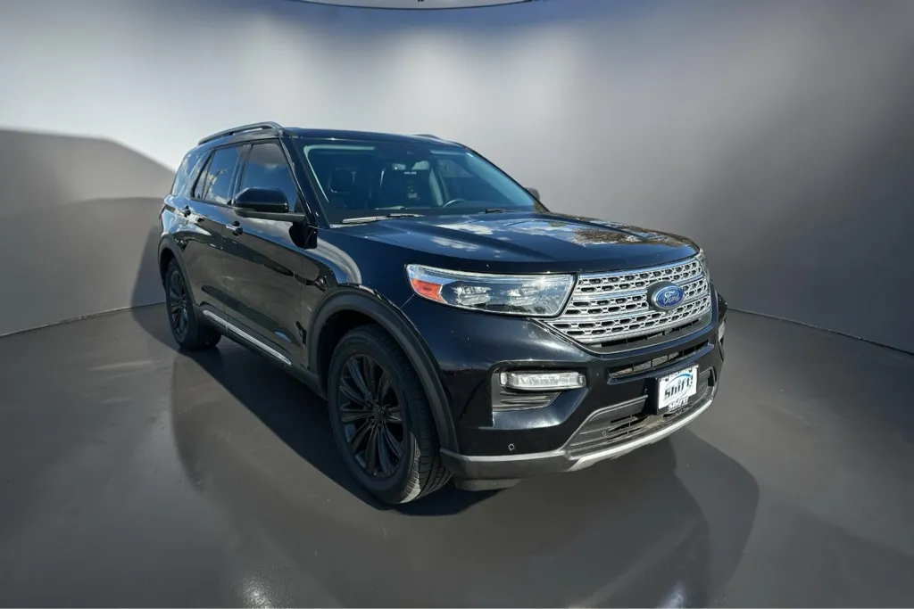 Black 2020 FORD EXPLORER LIMITED for sale in Lubbock, TX