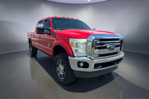 Red 2015 FORD F350 SUPER DUTY for sale in Lubbock, TX