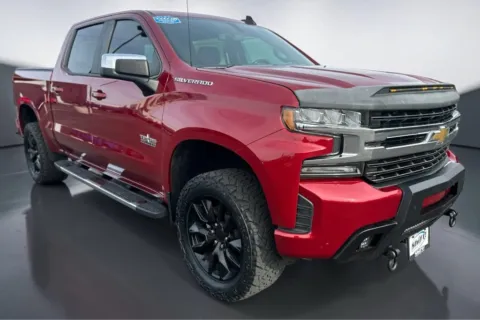 Red 2019 CHEVROLET SILVERADO 1500 LT for sale in Lubbock, TX