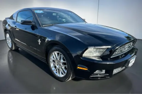 Black 2014 FORD MUSTANG PREMIUM for sale in Lubbock, TX
