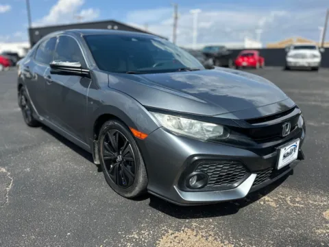 Gray 2019 HONDA CIVIC EX for sale in Lubbock, TX
