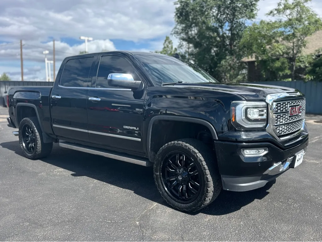 Black 2017 GMC SIERRA 1500 DENALI for sale in Lubbock, TX