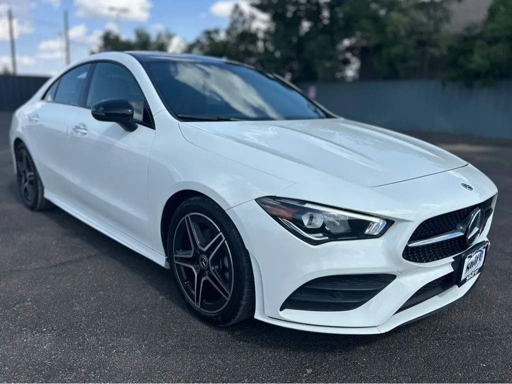 White 2021 MERCEDES-BENZ CLA 250 4MATIC for sale in Lubbock, TX