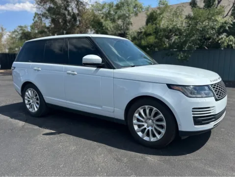 White 2018 LAND ROVER RANGE ROVER HSE for sale in Lubbock, TX