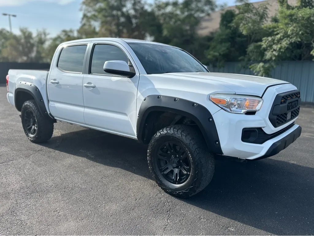 White 2018 TOYOTA TACOMA DOUBLE CAB for sale in Lubbock, TX
