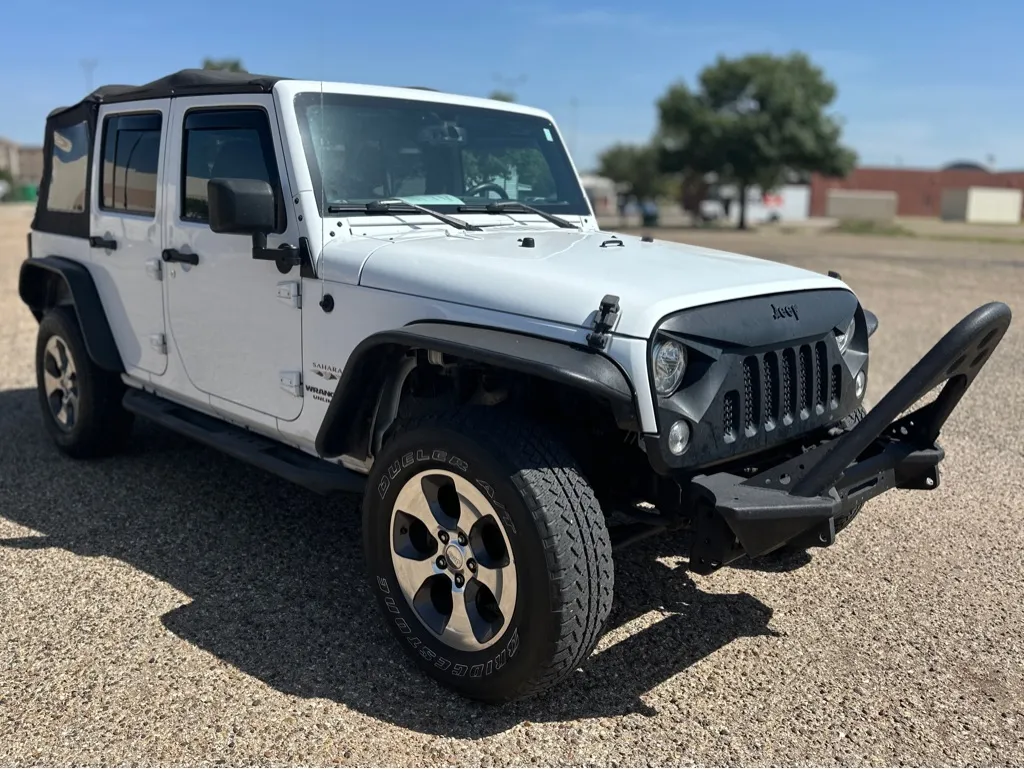 2017 JEEP WRANGLER UNLIMI SAHARA for sale in Lubbock, TX