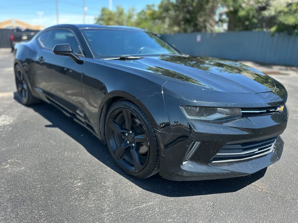 Black 2018 CHEVROLET CAMARO LS for sale in Lubbock, TX