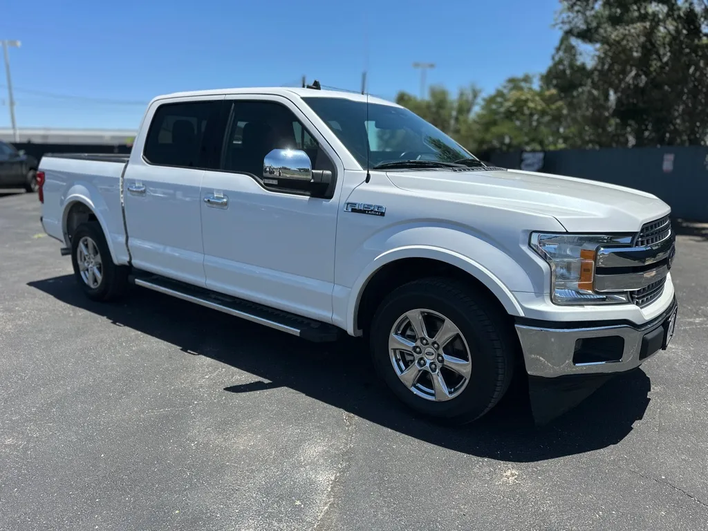 White 2019 FORD F-150 SUPERCREW for sale in Lubbock, TX