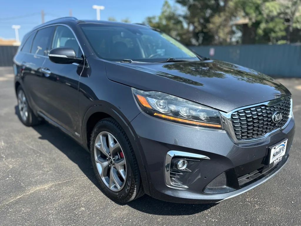 Gray 2019 KIA SORENTO SX for sale in Lubbock, TX